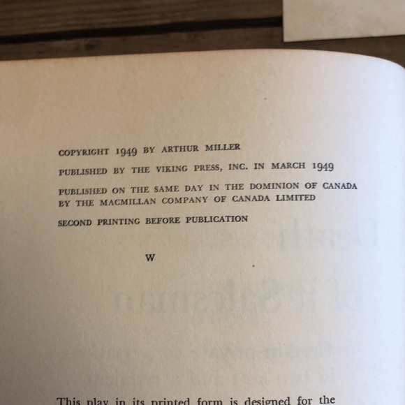 Death of a salesman by Arthur Miller 1949 - Picture 6 of 11